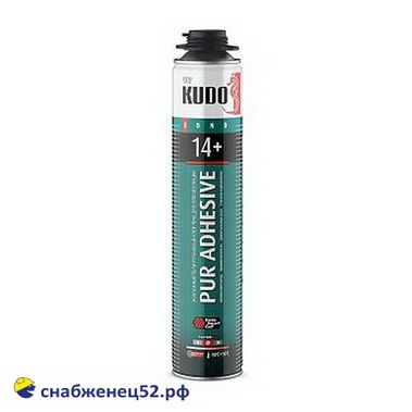 Клей-пена для теплоизоляции KUDO PROFF 14+ (1000мл)